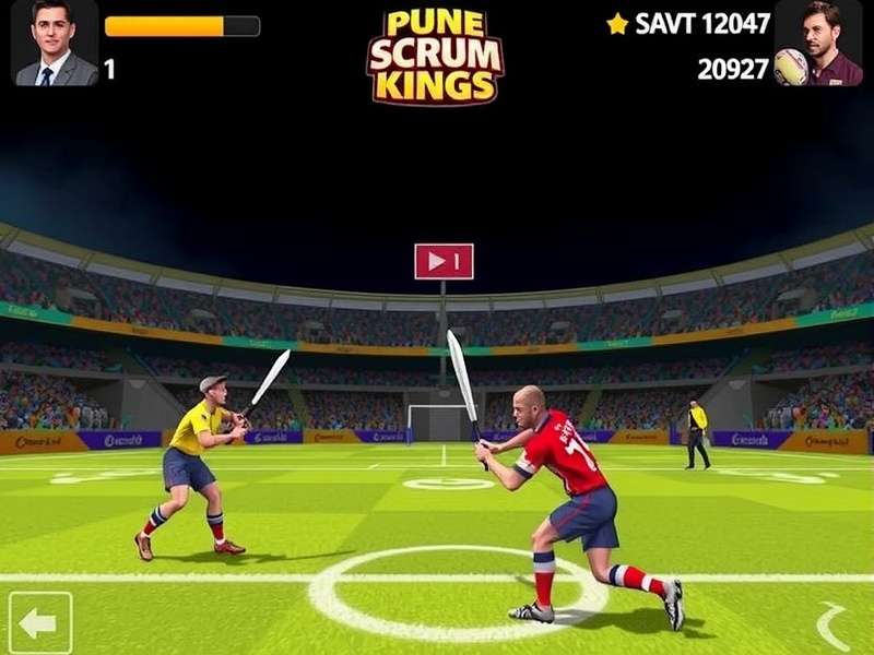 Pune Scrum Kings Fielding Action